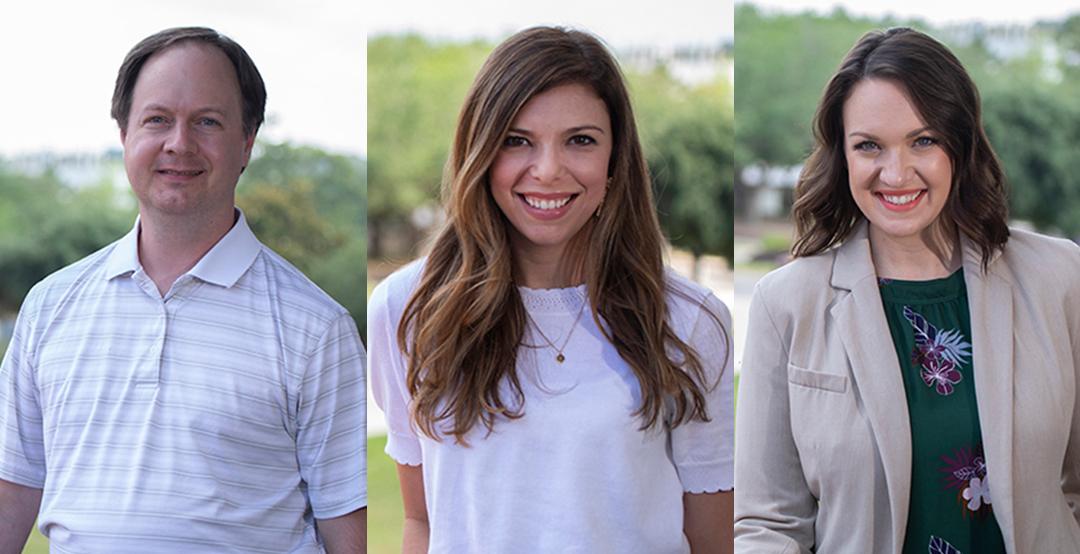 From L-R; Jennifer Henderson, Amanda Ledet, Emory Serviss combined to win Best Paper in the Business-to-Business track as well as the Steven J. Shaw & Joe Hair Overall Conference Best Paper awards in November.